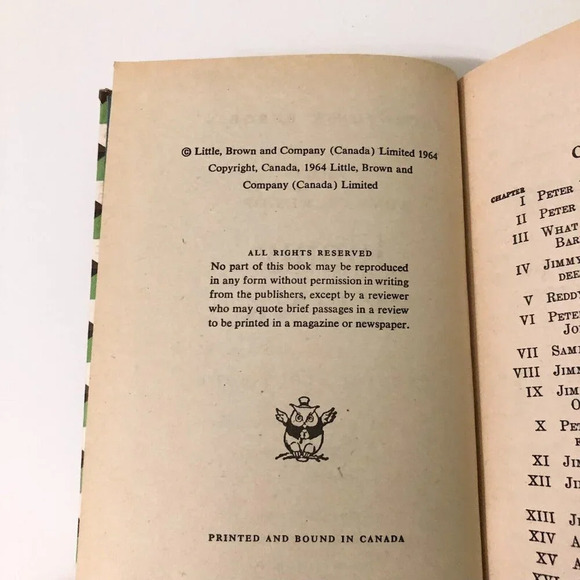 Vtg  The Adventures of Jimmy Skunk Thornton Burgess Bedtime Story Book - Picture 12 of 16